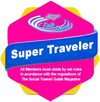 Super Traveler -badge P